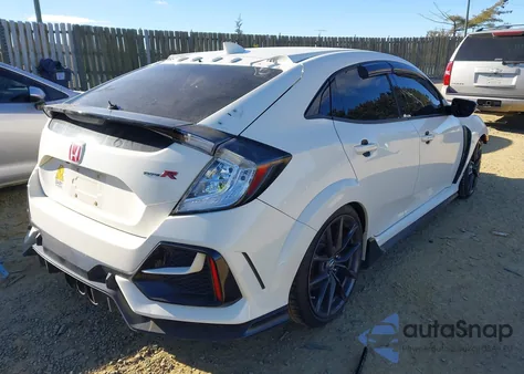 2021 Honda Civic Type R Touring from USA, damaged, VIN SHHFK8G71MU200283